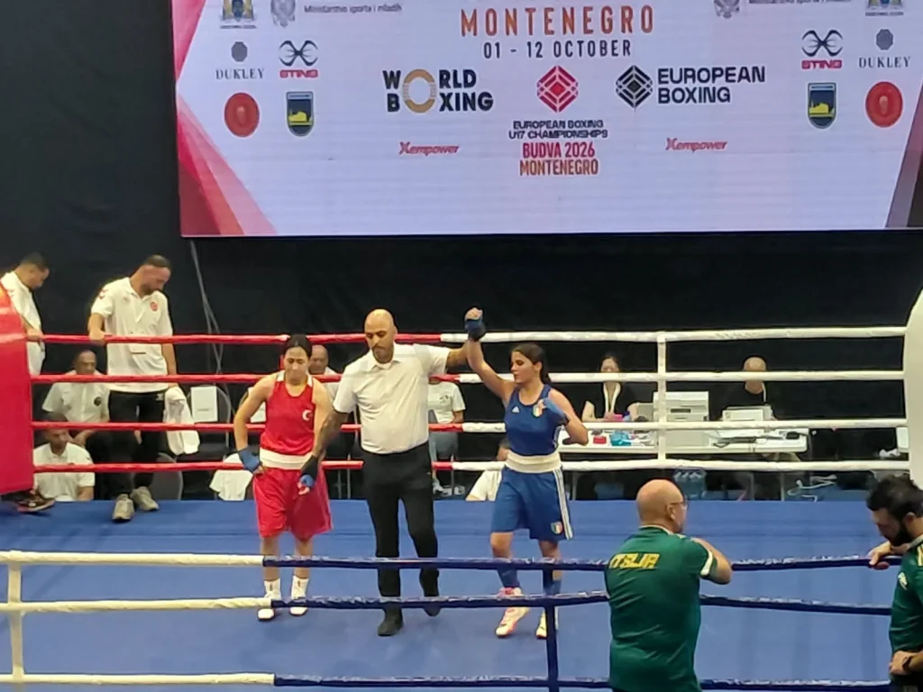 Dettaglio 1: Copertino, Morena Stifani conquista il bronzo agli Europei Under 17 di pugilato a Budva