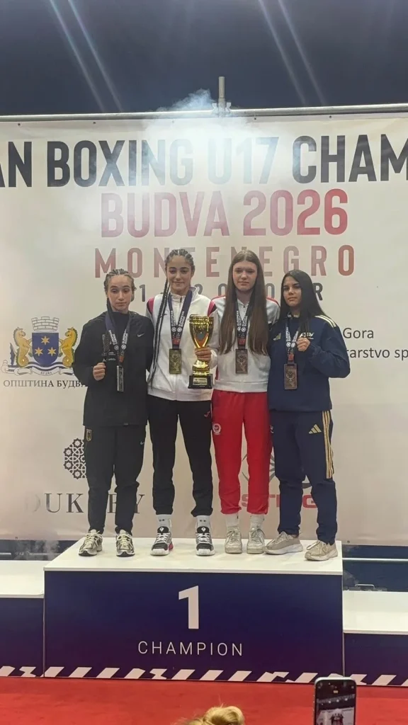 Dettaglio 4: Copertino, Morena Stifani conquista il bronzo agli Europei Under 17 di pugilato a Budva