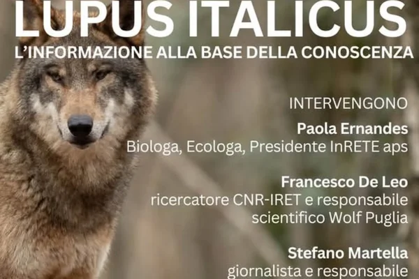 Cutrofiano, al Parco dei Fossili un evento dedicato al lupo con esperti