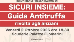 Anteprima di: Cutrofiano, successo per la guida antitruffa: anziani più informati e protetti