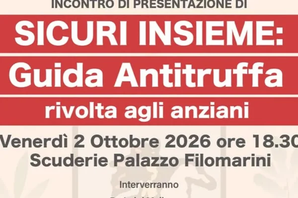 Cutrofiano, successo per la guida antitruffa: anziani più informati e protetti