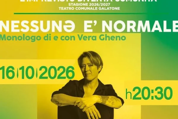 Galatone, Vera Gheno porta ‘Nessunə è normale’ sul palco del Teatro Comunale