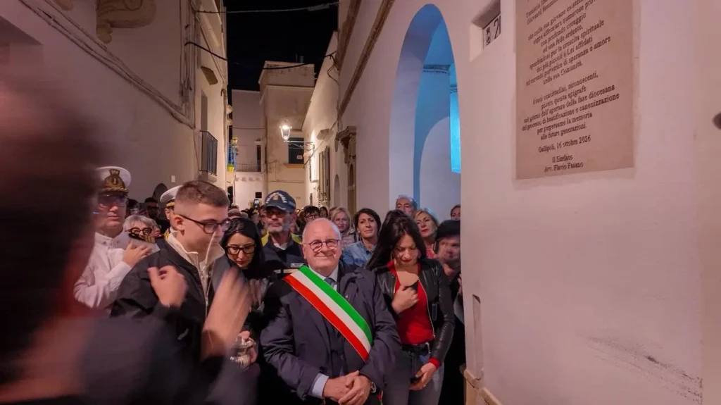 Dettaglio 6: Gallipoli, avviata la causa di beatificazione di Lucia Solidoro: intitolata una via e scoperta una lapide