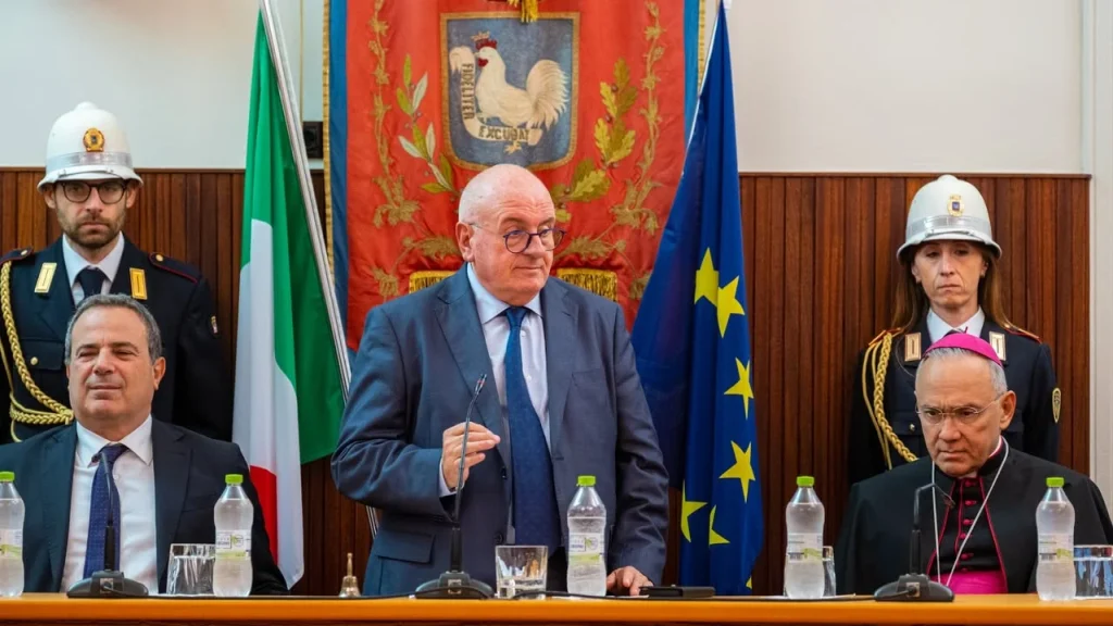 Dettaglio 1: Gallipoli, incontro istituzionale con il Nunzio Apostolico per i 300 anni della Basilica
