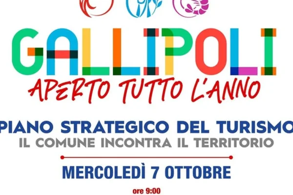 Gallipoli, prosegue il Piano Strategico del Turismo con nuovi incontri