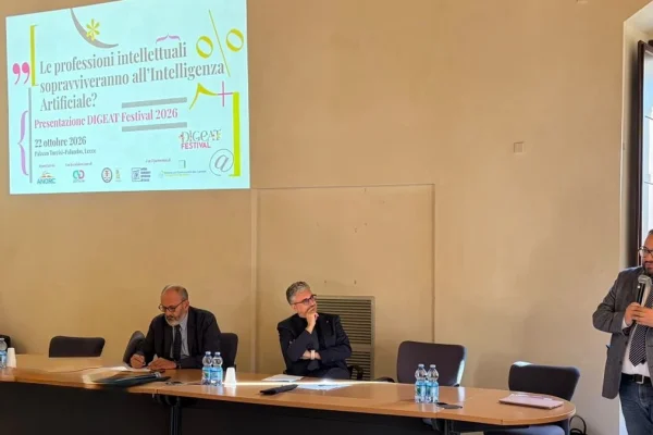 Lecce, Intelligenza Artificiale e professioni: al via il Digeat Festival 2026