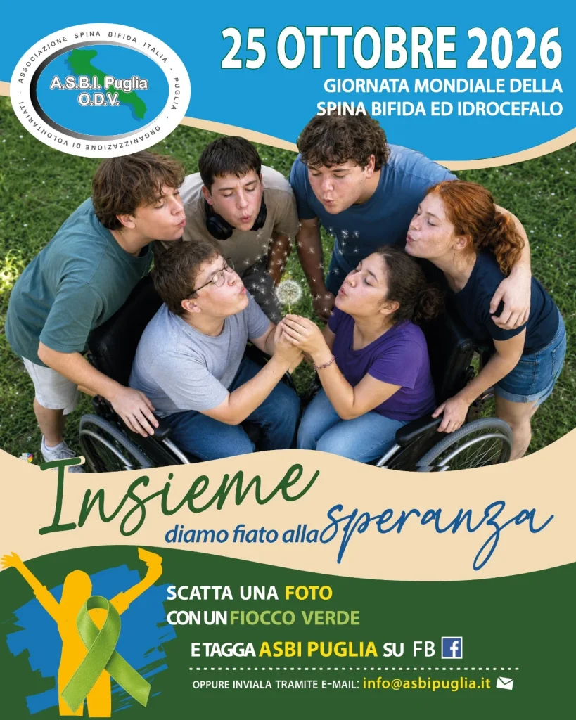 Dettaglio 1: Lecce, la Provincia illumina Palazzo Adorno per la Giornata Spina Bifida