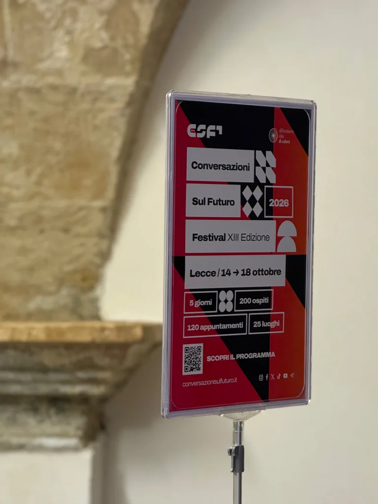 Dettaglio 5: Lecce, torna Conversazioni sul Futuro: cinque giorni di appuntamenti e oltre 200 ospiti