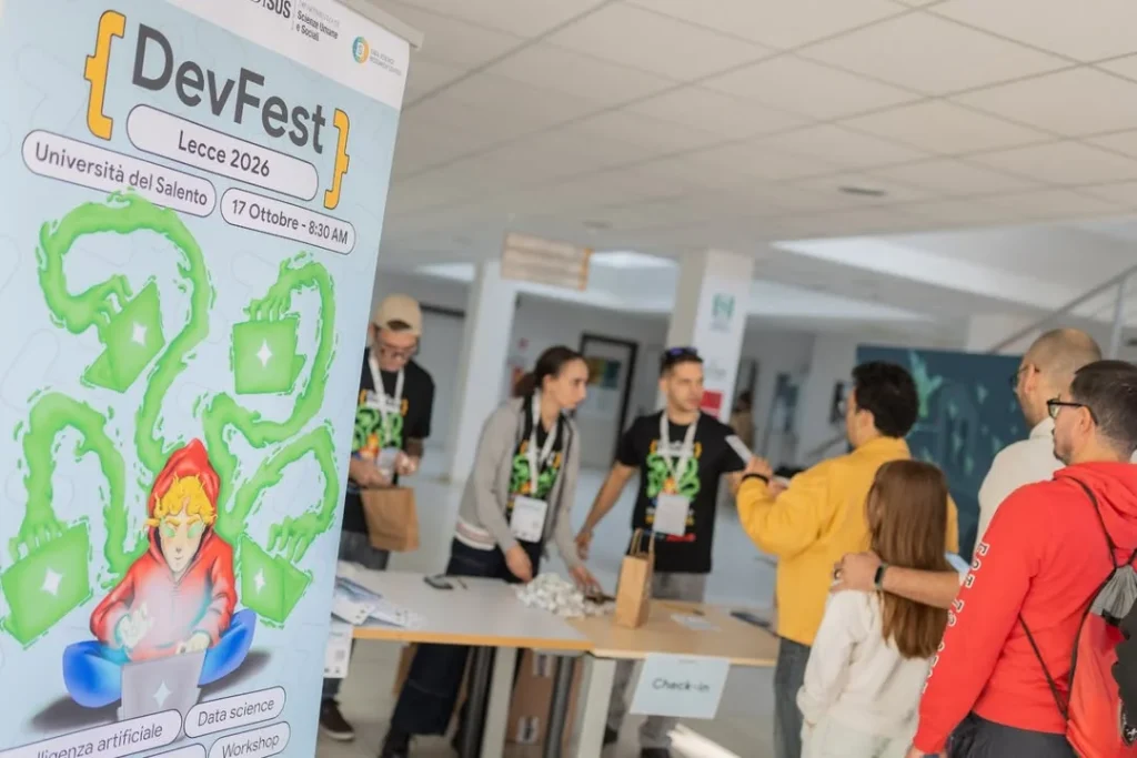 Dettaglio 8: Lecce, UniSalento ospita il DevFest: una giornata sull'Intelligenza Artificiale