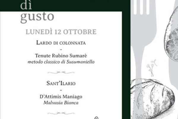 Lunedì Gusto Al Tavolo Conviviale