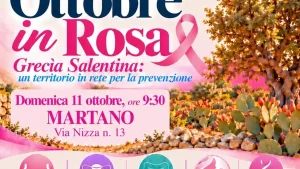Martano, 'Ottobre in Rosa': screening gratuiti per la prevenzione oncologica