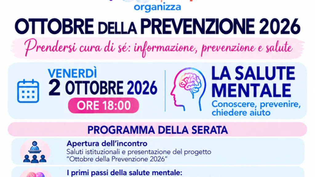 Anteprima di: Martignano: Ottobre della Prevenzione 2026, un mese dedicato alla salute