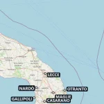 Anteprima di: Meteo Basso Salento: piogge in transito su Otranto e ultime condizioni — Il radar in tempo reale