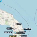 Anteprima di: Meteo in diretta, fronte di pioggia sul Basso Salento: rovesci su Gallipoli e Casarano [VIDEO RADAR]