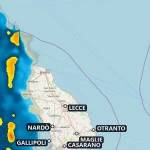 Anteprima di: Meteo in diretta, fronte di pioggia sul Basso Salento: rovesci su Ugento, Santa Maria di Leuca e comprensorio [VIDEO RADAR]