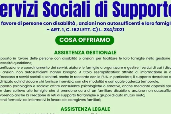 Miggiano, nuovo sportello welfare per disabili e anziani non autosufficienti