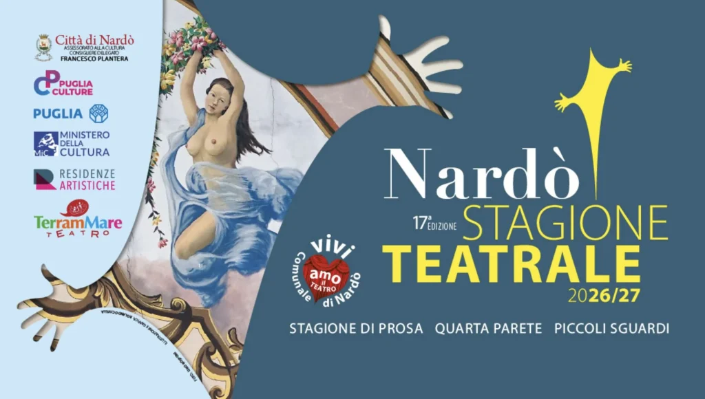 Dettaglio 1: Nardò, al via la 17ª Stagione Teatrale: ventuno spettacoli fino ad aprile 2027
