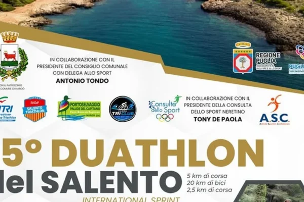 Nardò, Porto Selvaggio ospita il 15° Duathlon del Salento International Sprint