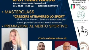 Nardò, sport e benessere: masterclass al Chiostro dei Carmelitani con esperti