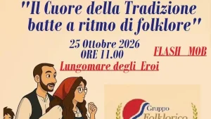 Otranto, flash mob sul Lungomare degli Eroi per la Giornata del Folklore