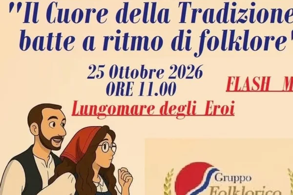 Otranto, flash mob sul Lungomare degli Eroi per la Giornata del Folklore