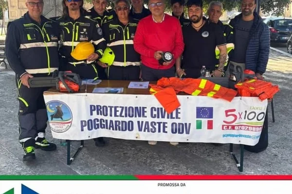 Poggiardo, la Protezione Civile conclude la Settimana Nazionale con iniziative sul territorio