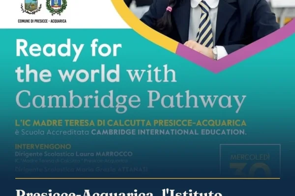 Presicce-Acquarica, l’Istituto Comprensivo diventa Scuola Accreditata Cambridge