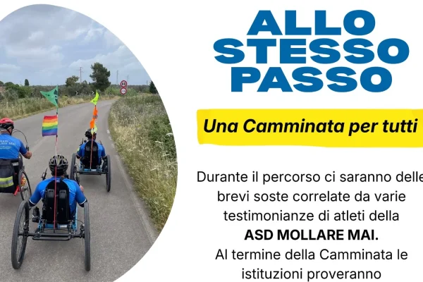 Ruffano: camminata inclusiva ‘Allo Stesso Passo’ per la Giornata del Camminare