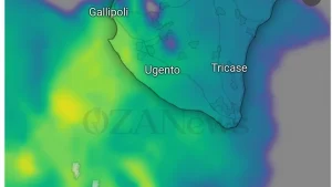 Anteprima di: Salento, allerta meteo arancione prorogata: attese piogge e temporali fino a domattina