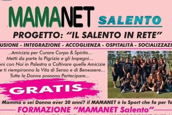 Salento, Mamanet lancia ‘Il Salento in Rete’: sport, amicizia e inclusione per le donne