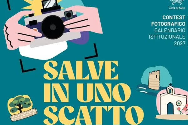 Salve, cittadini protagonisti del calendario 2027 con il concorso fotografico