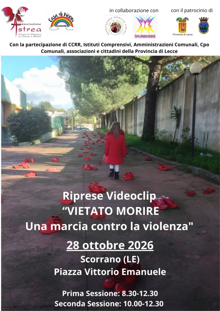 Dettaglio 1: Scorrano, marcia 'Vietato morire': studenti e istituzioni in piazza contro la violenza