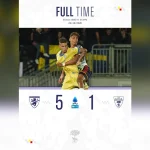 Anteprima di: Serie A, Frosinone travolge il Lecce 5-1: pesante sconfitta per i giallorossi