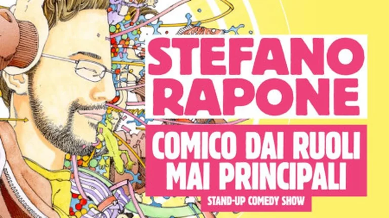 Stefano Rapone – Comico Dai Ruoli Mai Principali – Lecce