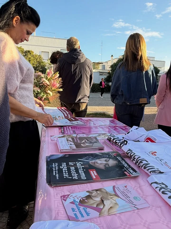 Dettaglio 3: Taviano, conclusa la Staffetta in Rosa: comunità unita per la prevenzione del tumore al seno