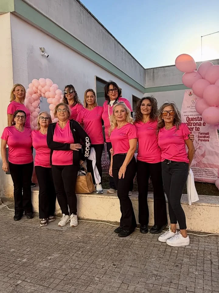 Dettaglio 7: Taviano, conclusa la Staffetta in Rosa: comunità unita per la prevenzione del tumore al seno