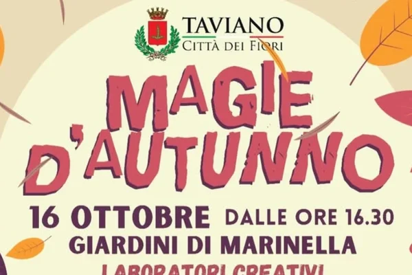 Taviano, “Magie d’Autunno” ai Giardini di Marinella: festa per famiglie e “La Corrida”
