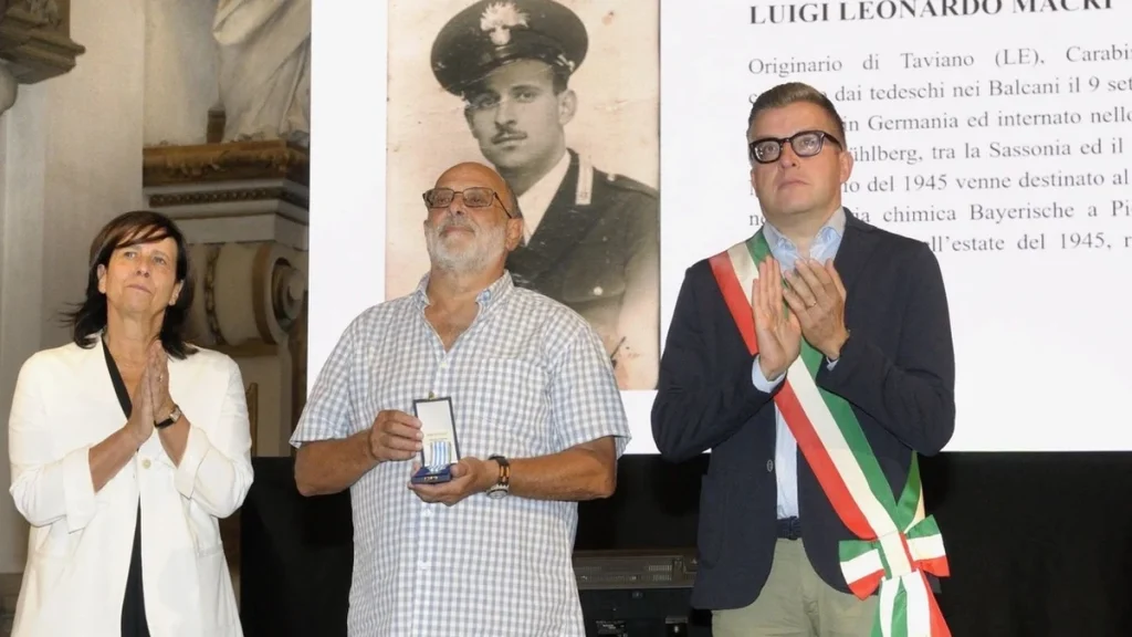 Anteprima di: Taviano, Medaglia d'Onore a Luigi Leonardo Macr&igrave;: il ricordo dell'internato
