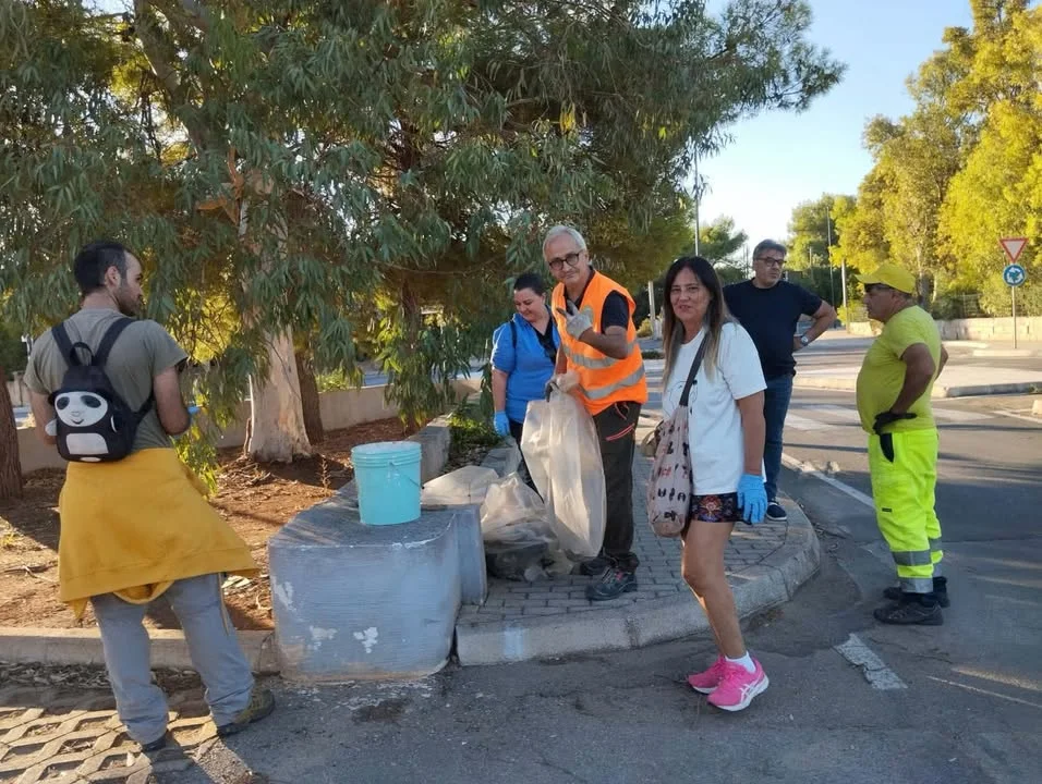 Dettaglio 2: Taviano, successo per la giornata ecologica 'Vivi Mancaversa!'