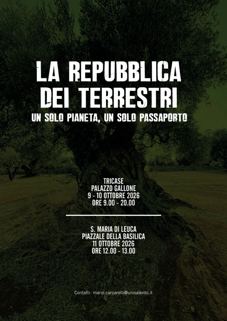 Dettaglio 6: Tricase e Leuca: 'La Repubblica dei Terrestri' per ripensare il pianeta