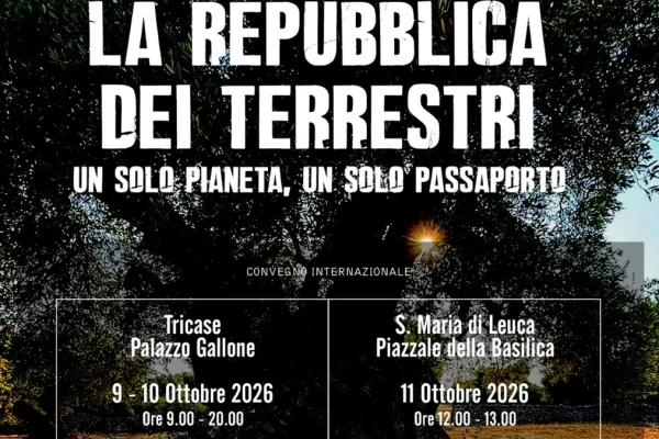 Tricase e Leuca: ‘La Repubblica dei Terrestri’ per ripensare il pianeta