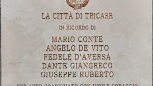 Anteprima di: Tricase, una targa ricorda i cinque giovani eroi che salvarono il porto nel 1949
