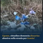 Anteprima di: Ugento, cittadino denuncia discarica abusiva sulla strada per Gemini