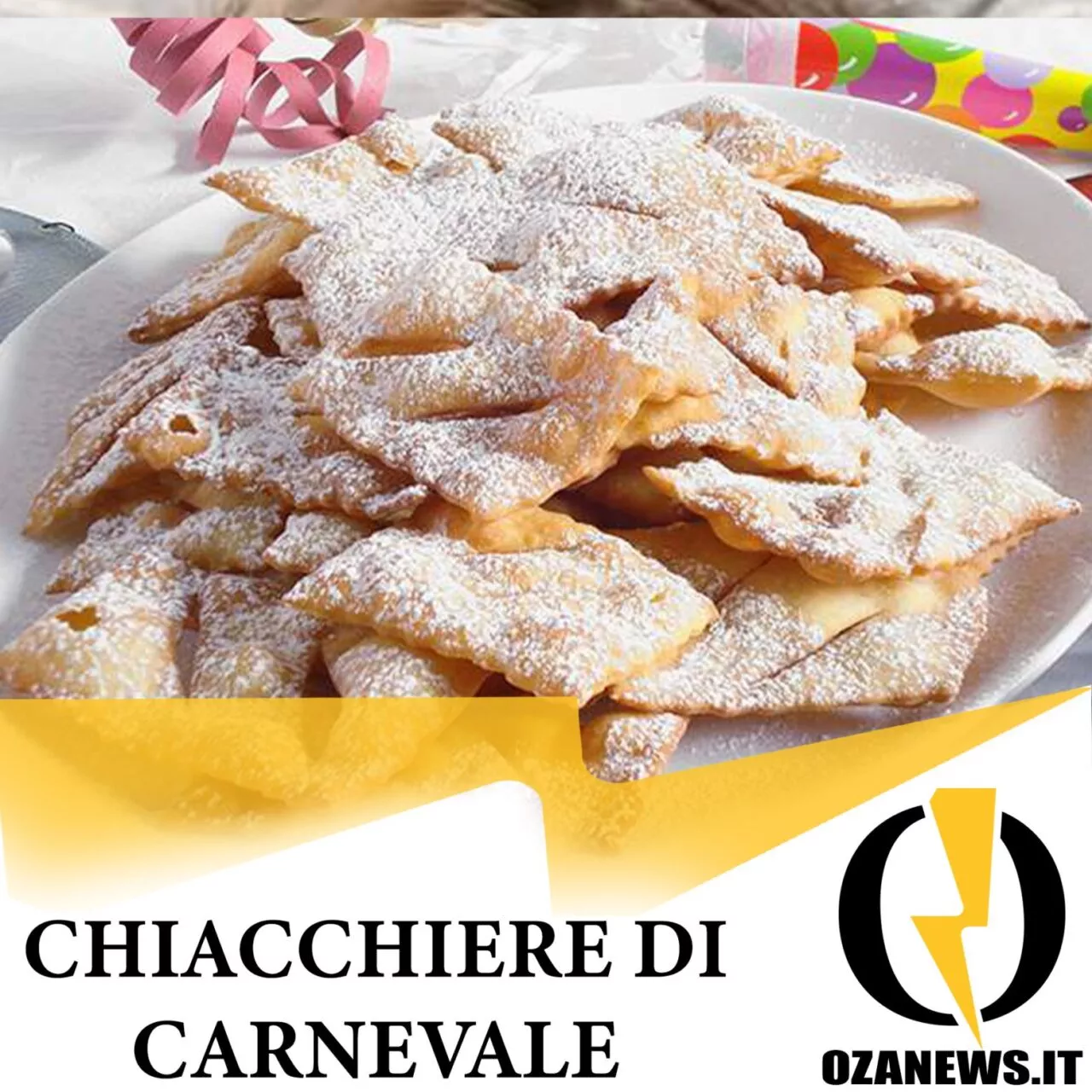 chiacchiere di carnevale