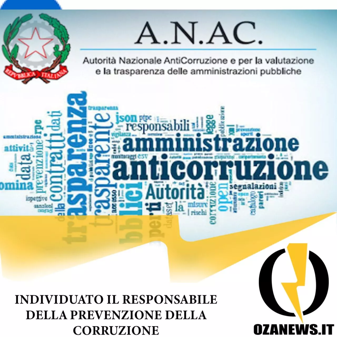 Il responsabile della prevenzione della corruzione