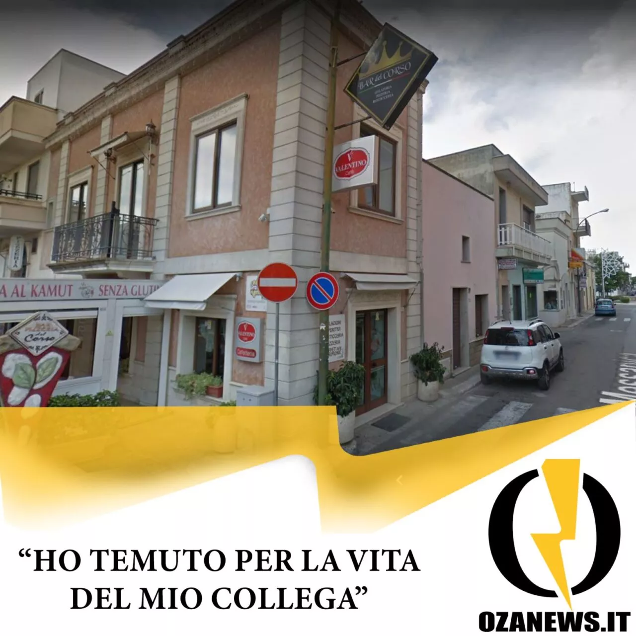 rapina bar del corso_