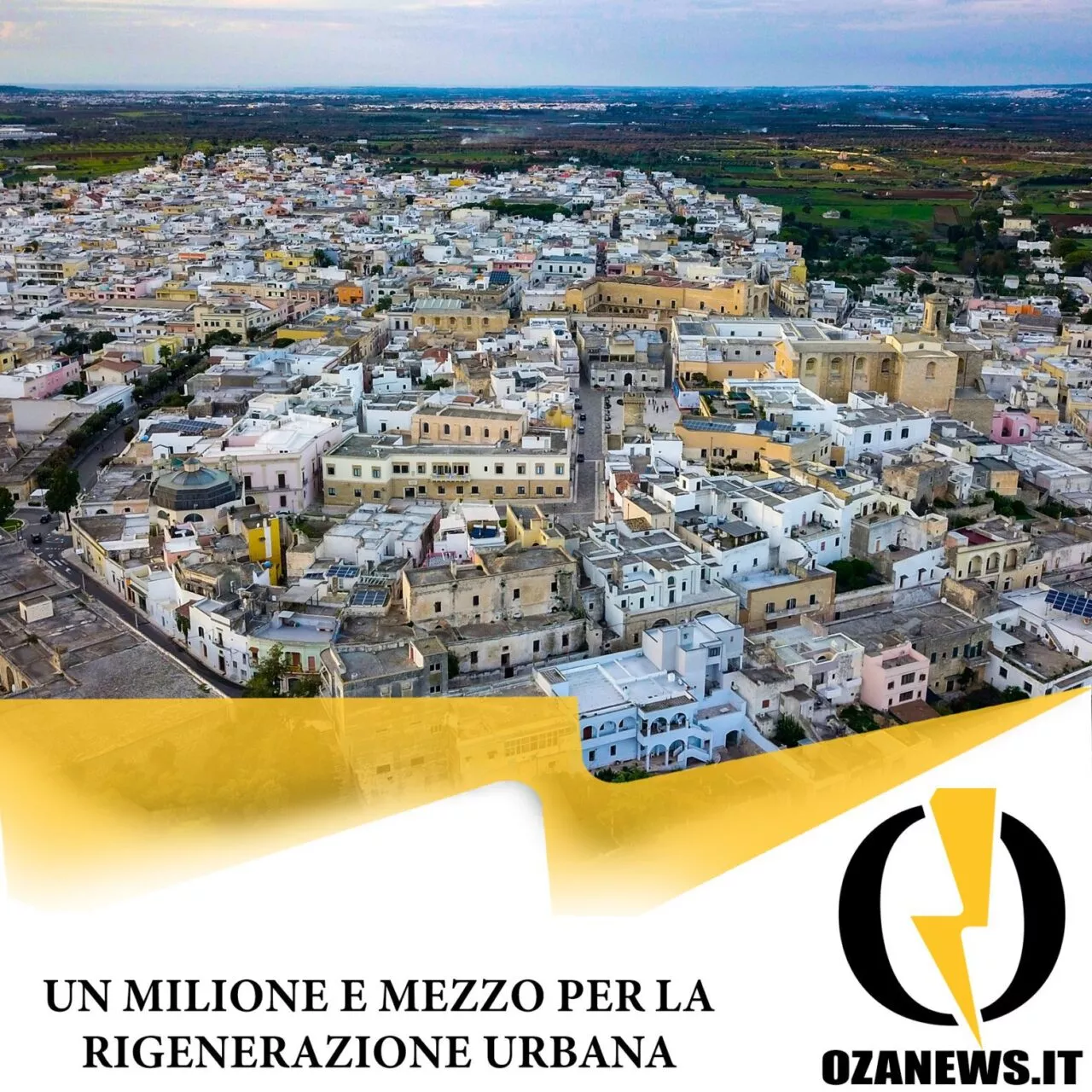 Rigenerazione Urbana da 1,6 mln