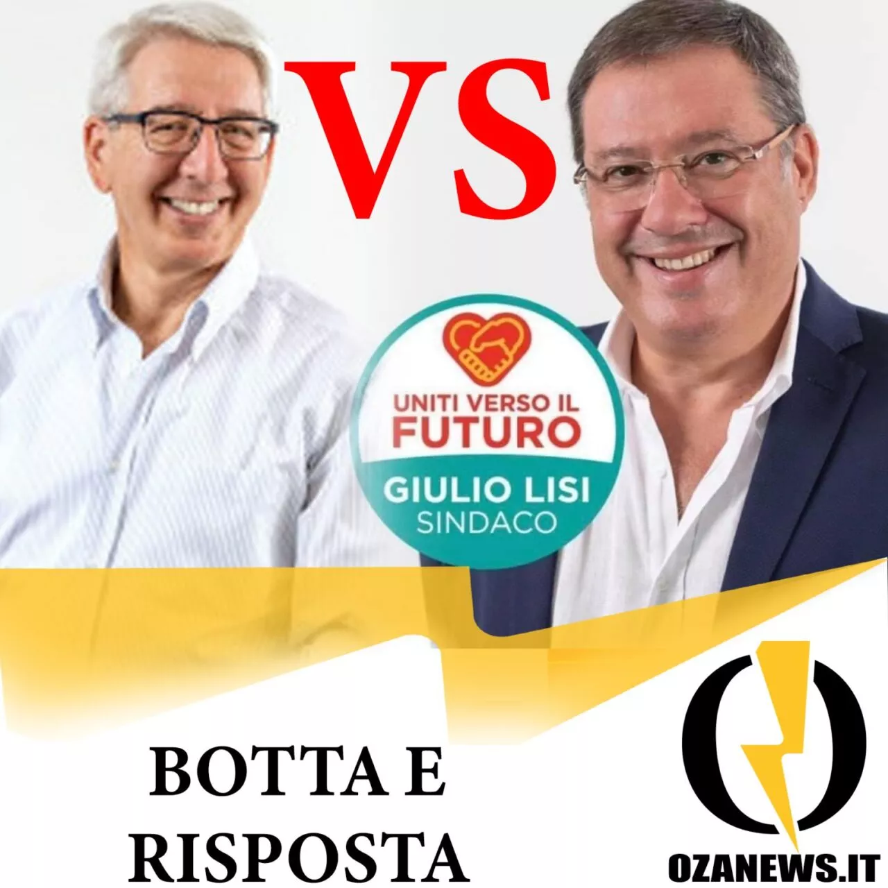 botta e risposta tra sindaco e lisi