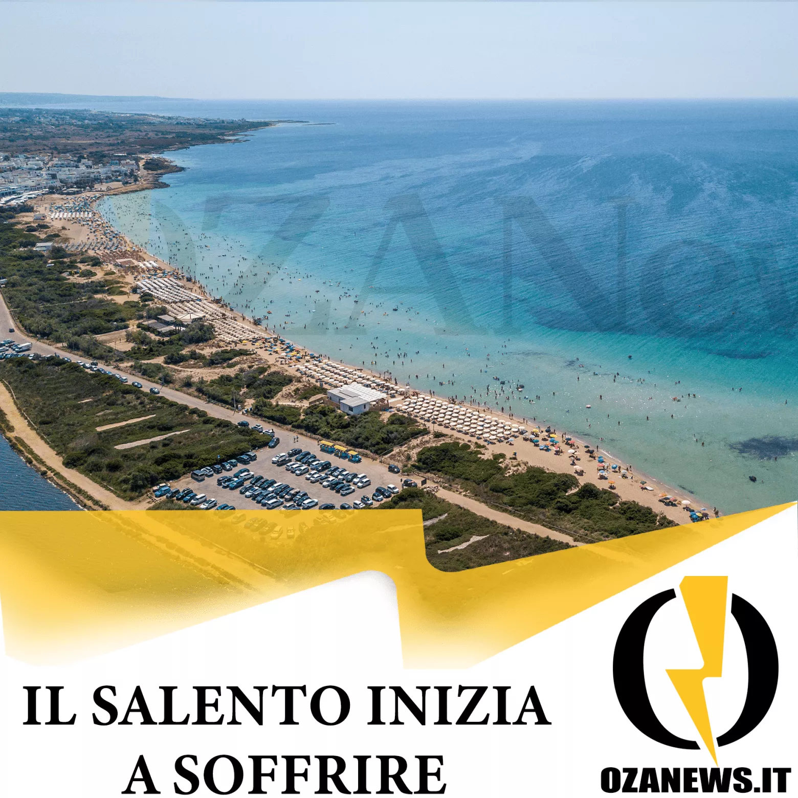 il salento inizia a soffrire, non è più la meta turistica preferita