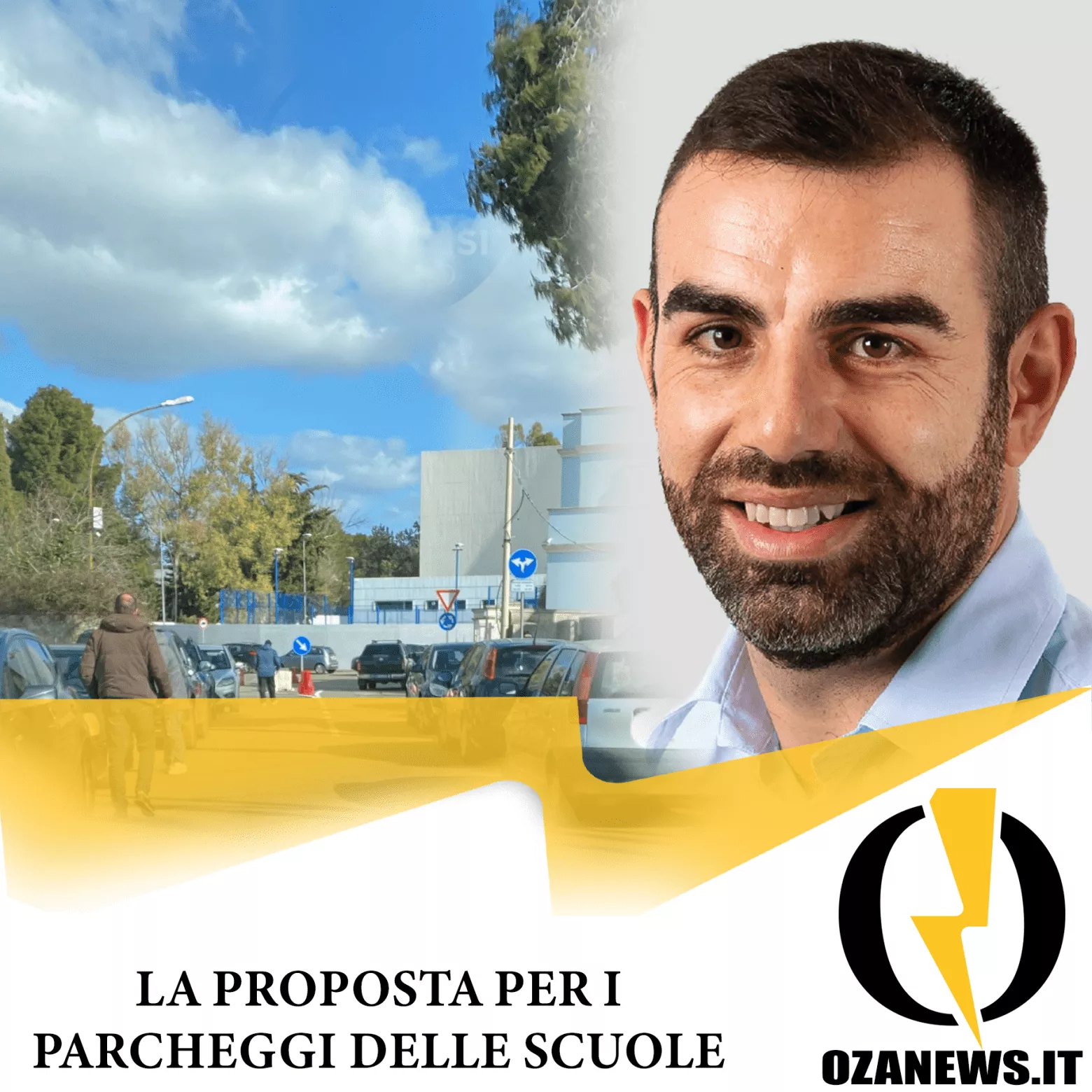la proposta di tiziano esposito per i parcheggi delle scuole